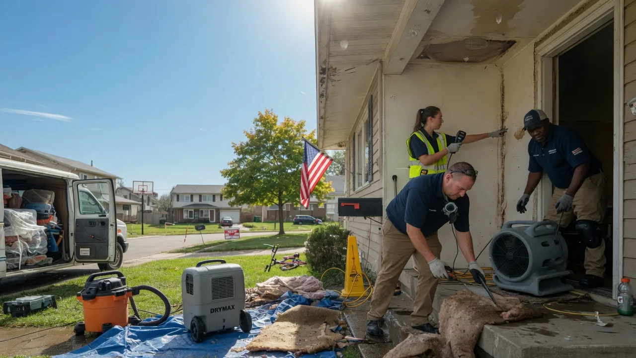 Water Damage Restoration in Kipling, OH near me